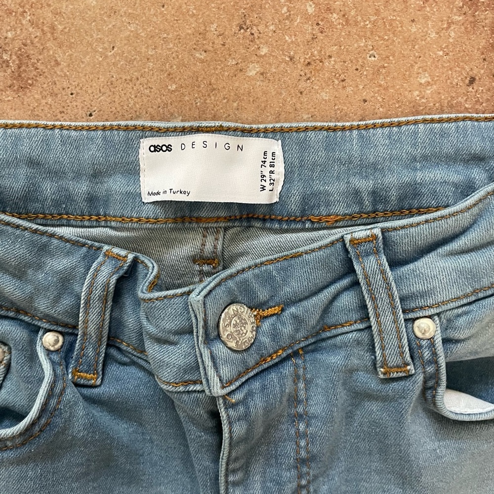 ASOS Light Blue Denim Jeans